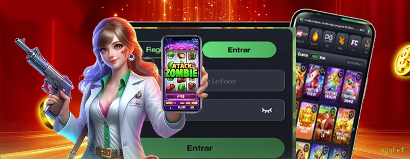 Conta pgqbet sincronizada site e app